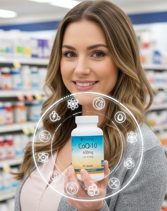 CoQ10 600mg Capsules serving – USA Deal
