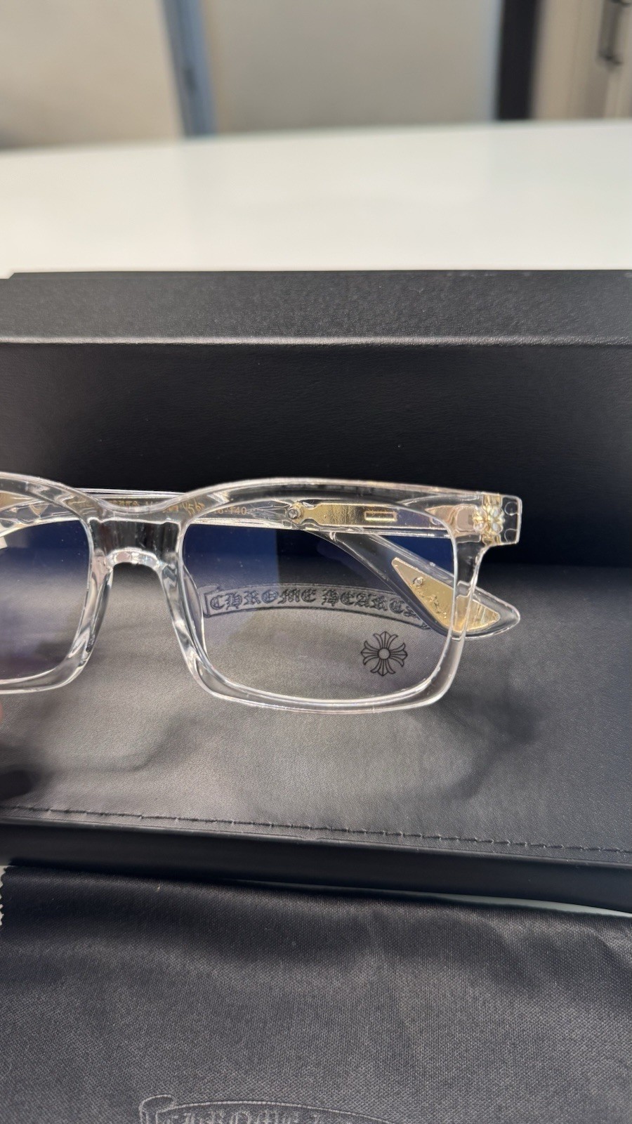 Chrome hearts style glasses