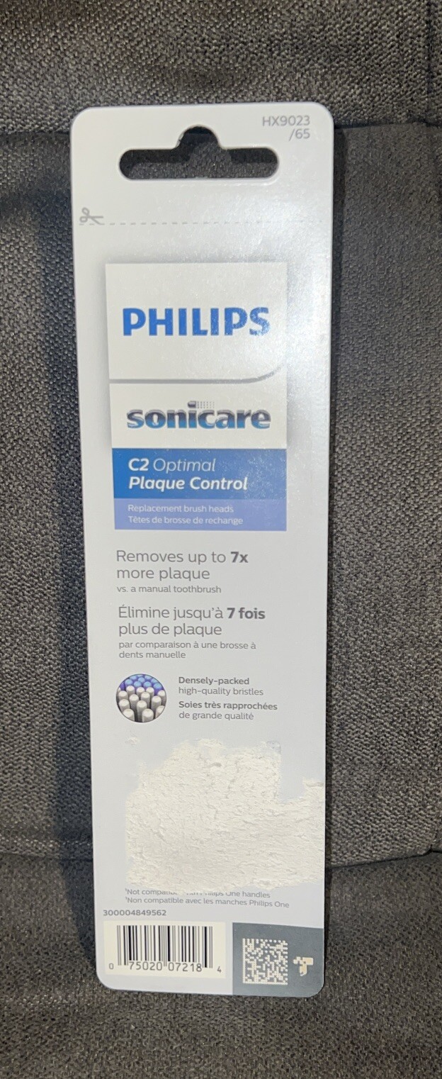 Philips Sonicare🪥Optimal Plaque Control C2 Replacement Heads-HX9023/65(3 Pack)