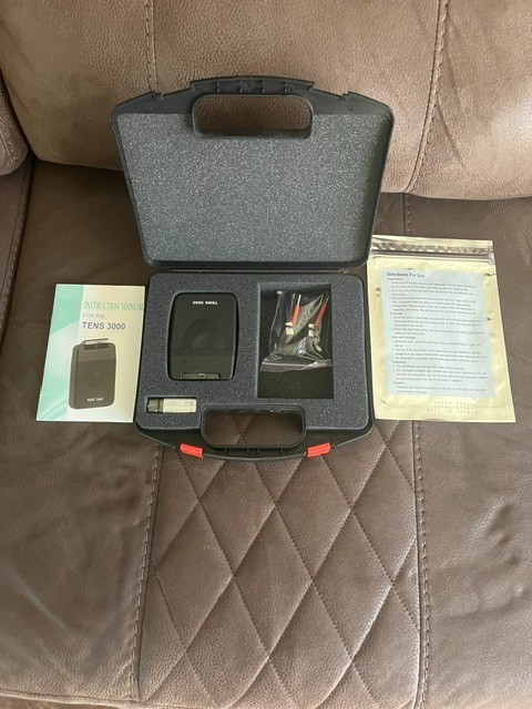 NEW TENS 3000 Analog UNIT with ELECTRODES PADS,COMPLETE