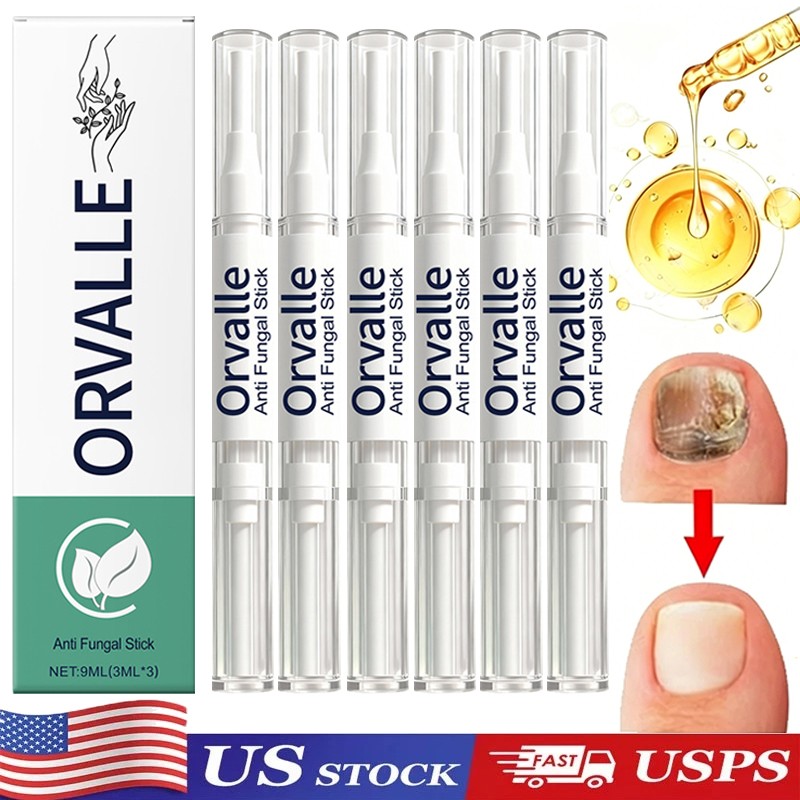 6Pack Orville Nail Fungus Pen Anti Fungus Infection Nail Care Repair Pen Toenail