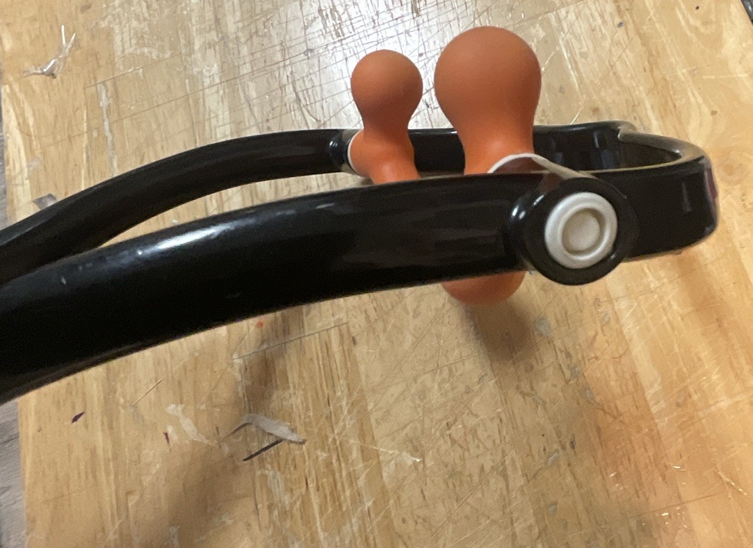 Manual Handheld Neck & Shoulder Trigger Point Massager, Adjustable Heads