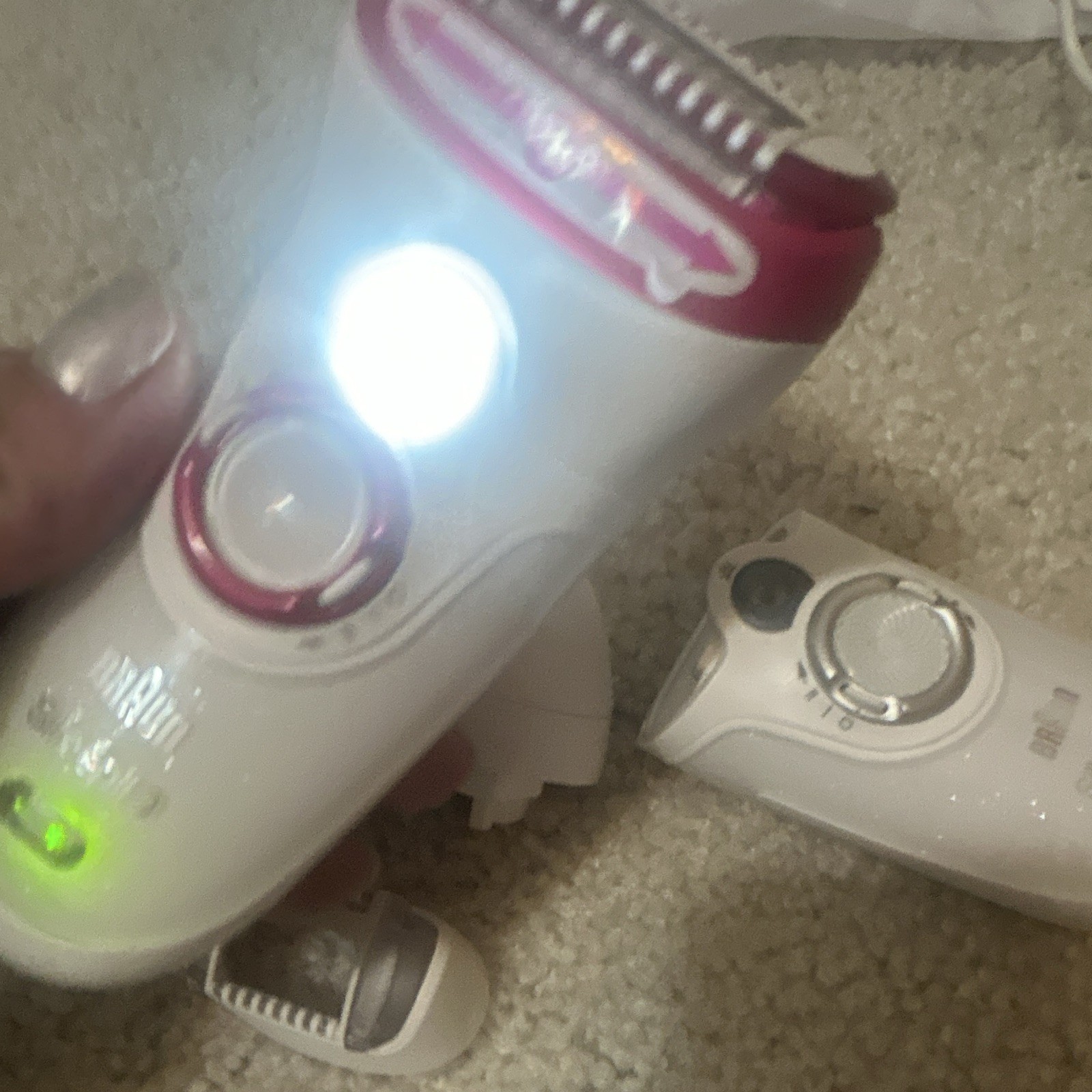 Braun Silk-Epil – bundle models 7 & 9 Cordless Epilator w/ Light, 2 Settings