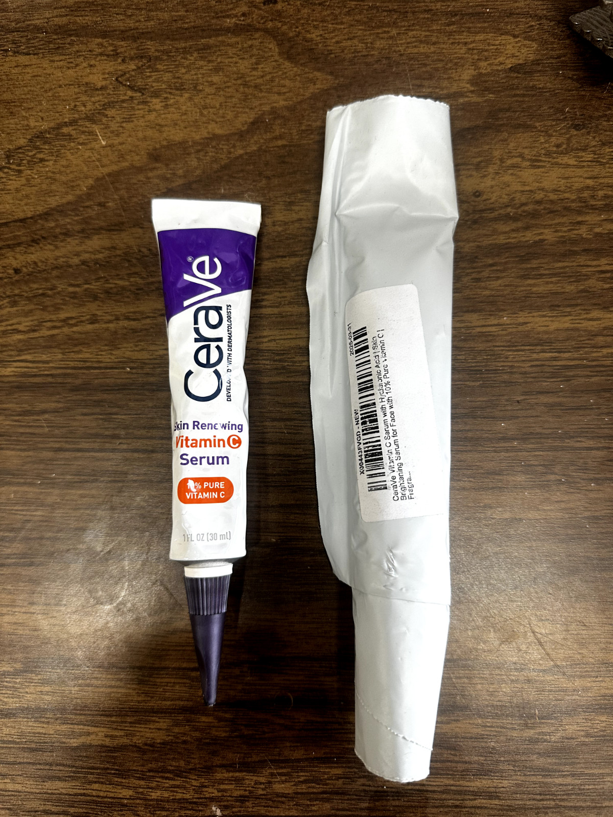 CeraVe Skin Renewing Vitamin C Serum 10% Pure Vitamin C 1 fl oz (no box)