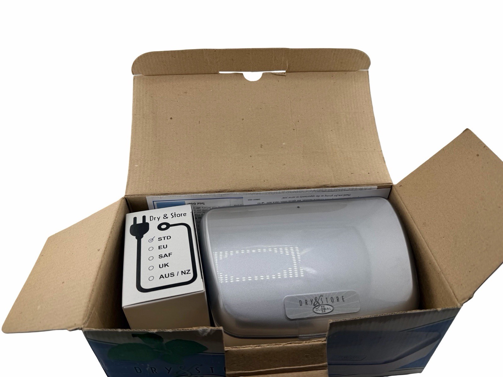 Dry & Store Global Hearing Aid Dryer Dehumidifier Case w/ UV Sanitizer TRG-AC II