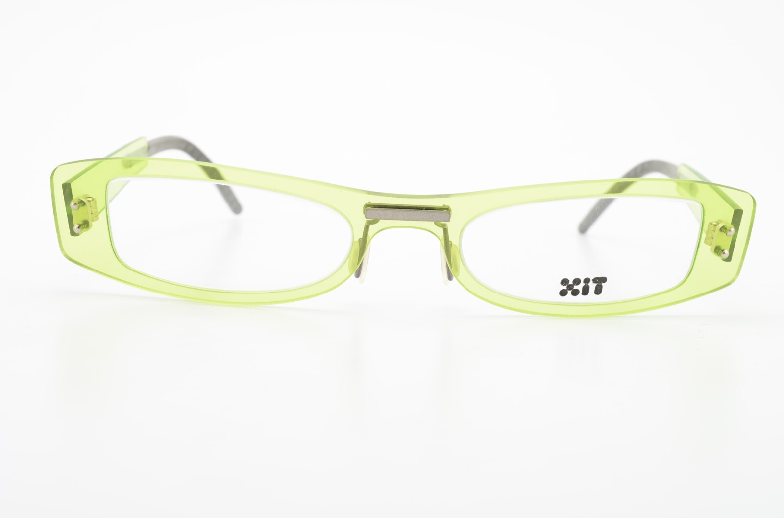 Xit Glasses N016 012 49-19 135 Neon Green Translucent Design Optic X-I-T France