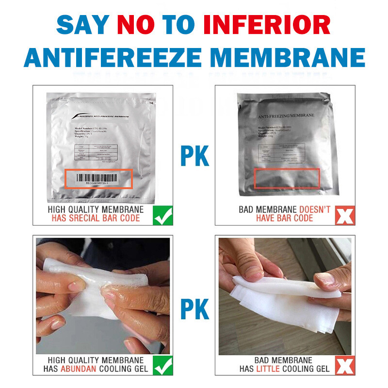 Practical 20x MSize Cold Membranes Pads For Beauty Machine Easy To Use (27*30CM)