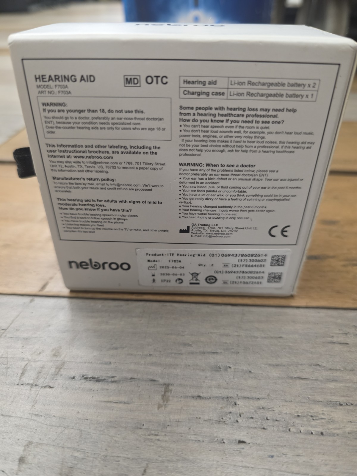 Nebroo CIC Hearing AIDS