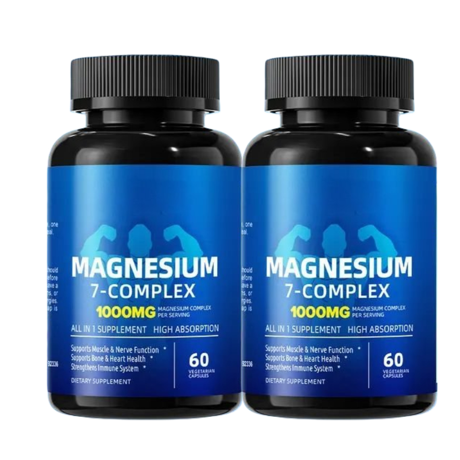 – Magnesium 7 Intricate 2-Pack Daily Magnesium Blend Advanced Wellness-120 Cap