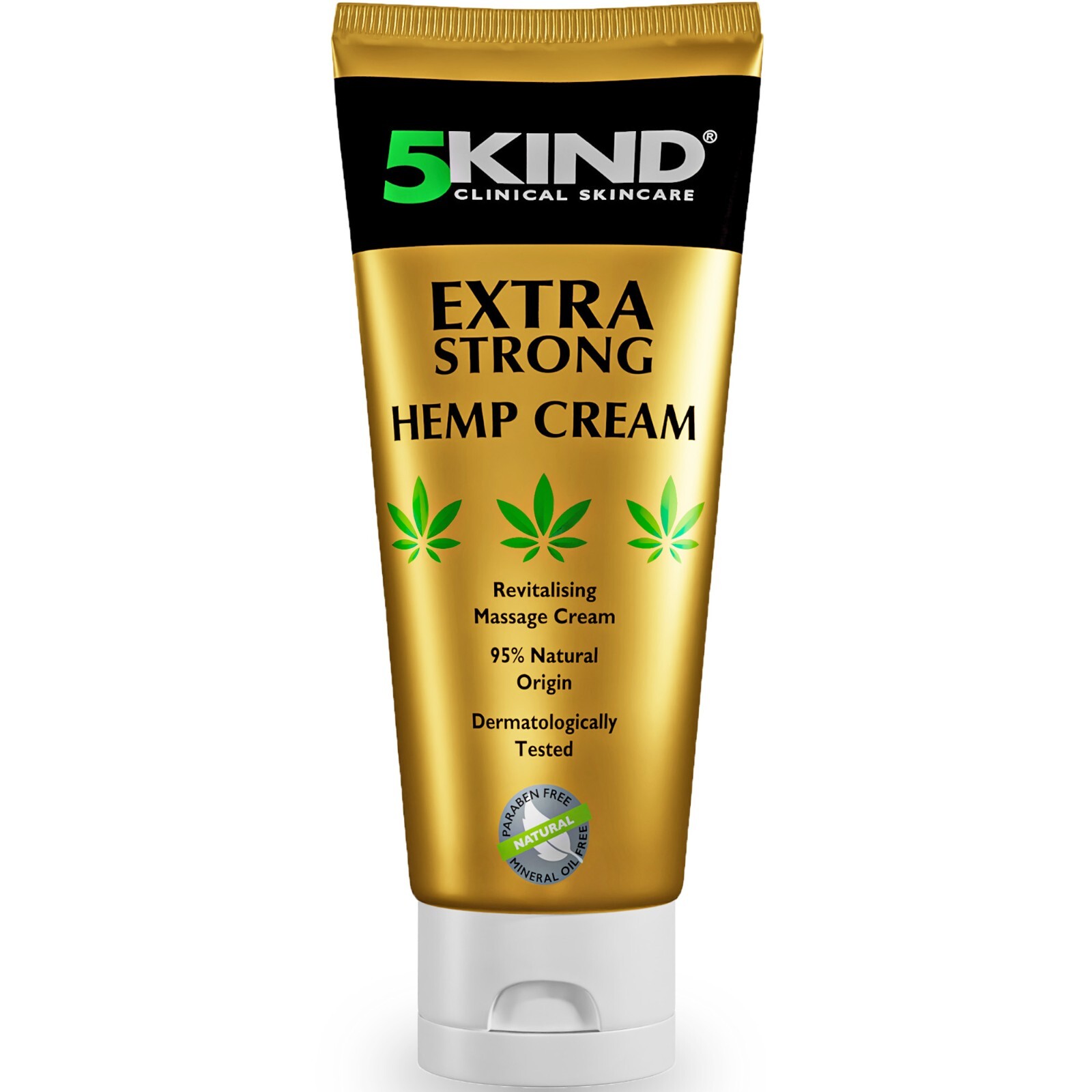 5Kind Hemp Cream Maximum Strength – Natural Relief Cream Rich in Hemp Oil