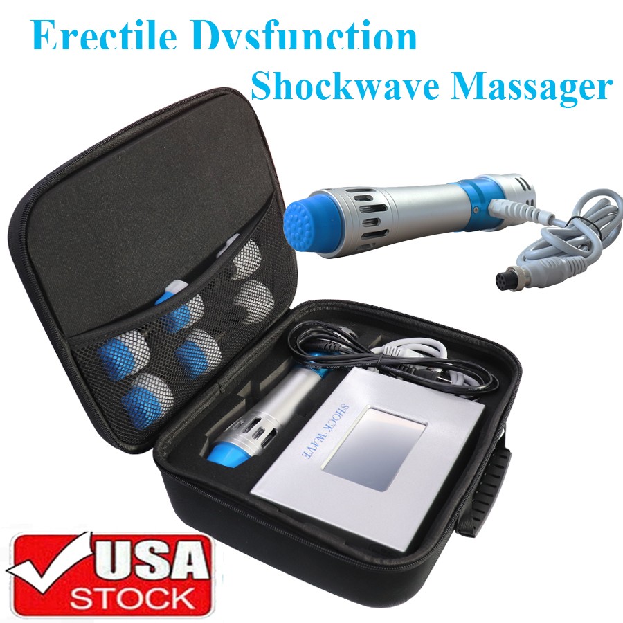 Focused Shockwave ED Teatment Therapy Machine Pain Relief Body Massager USA