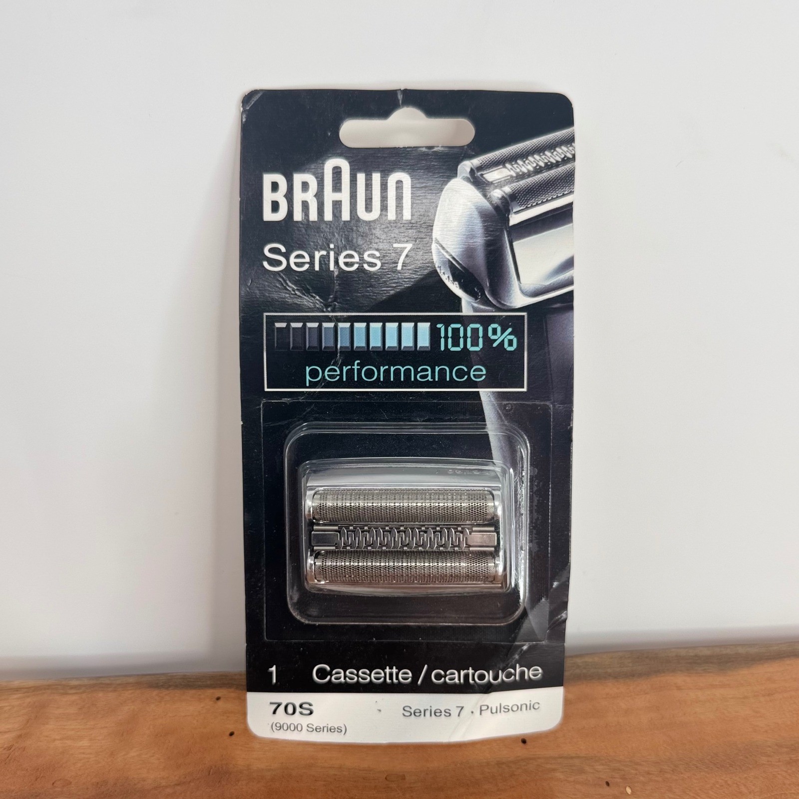 Braun Series 7 70S Pulsonic Shaver Replacement Head Cassette Silver 9000 Series