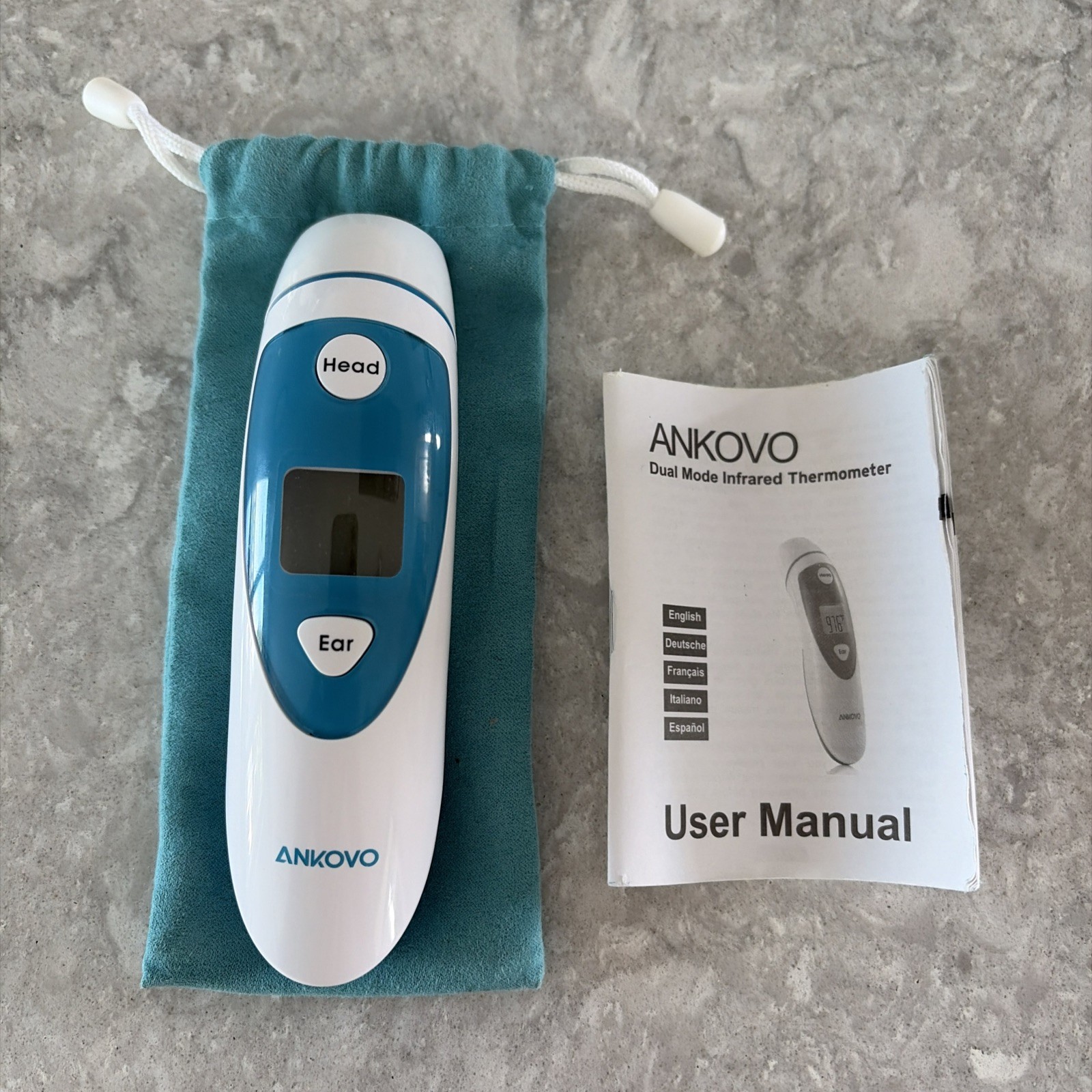 Infrared Thermometer Forehead and Ear