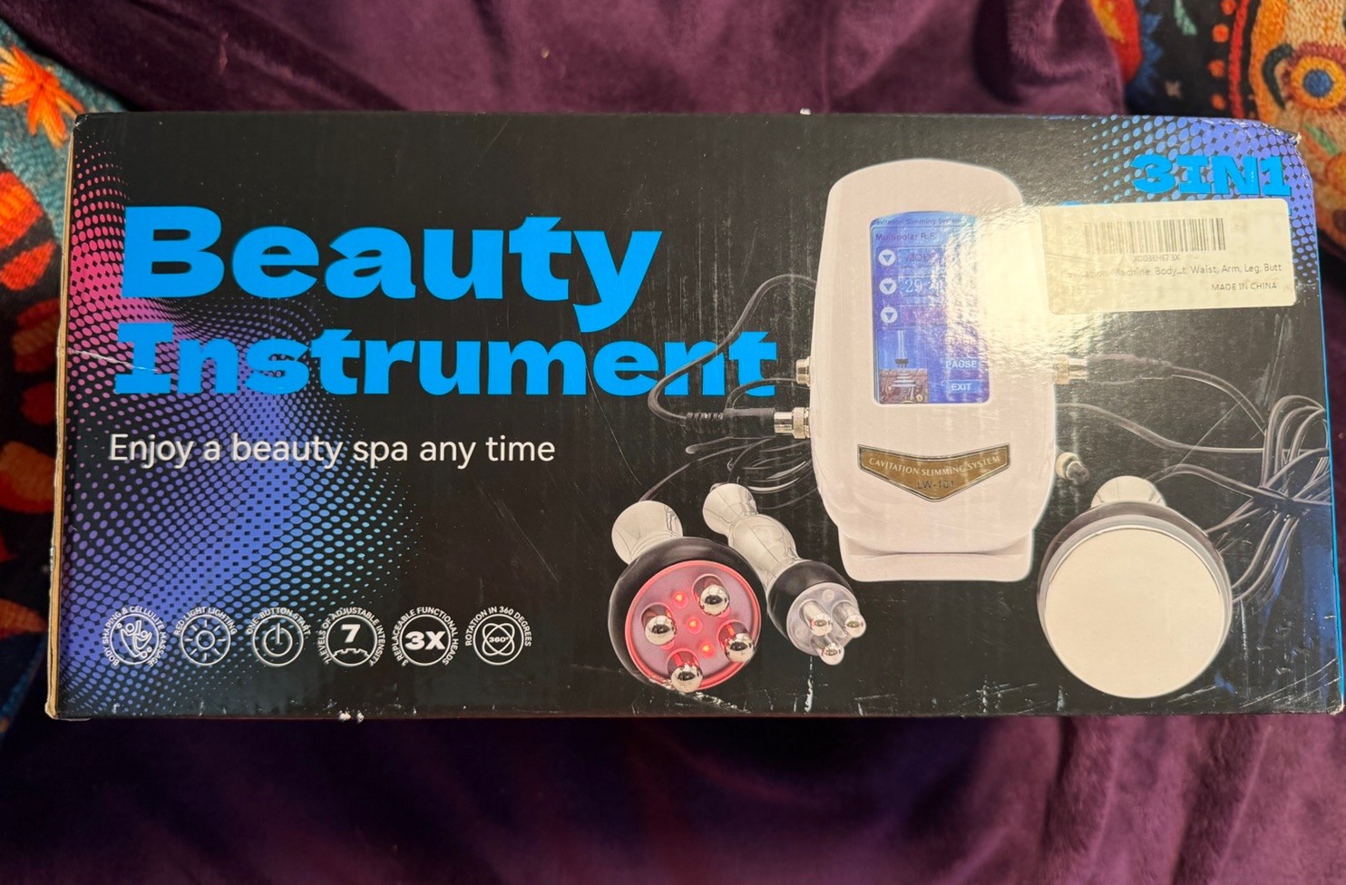 3 In 1 Omanle Beauty Cavitation Machine And 2 Conductive Cavitation Gels