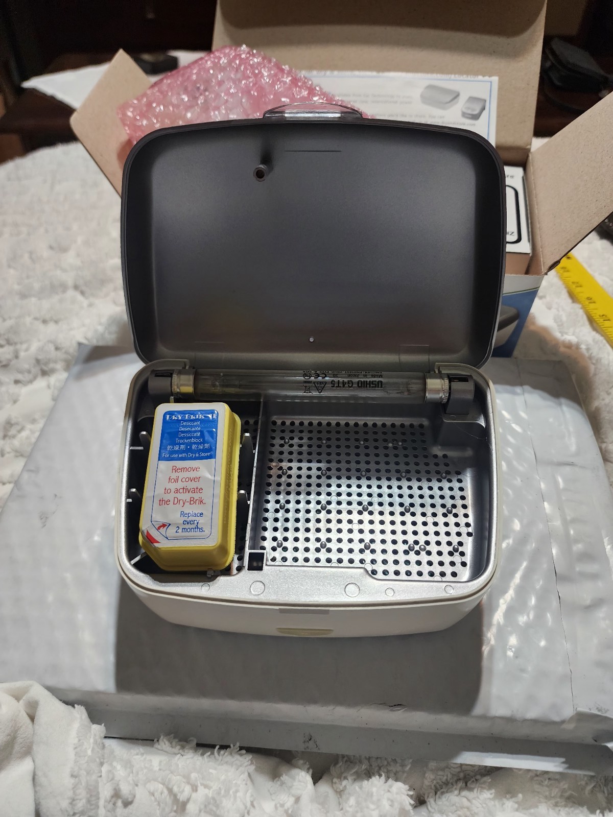 Dry & Store Global II Hearing Instrument Dehumidifier Model TRG-AA (G2)