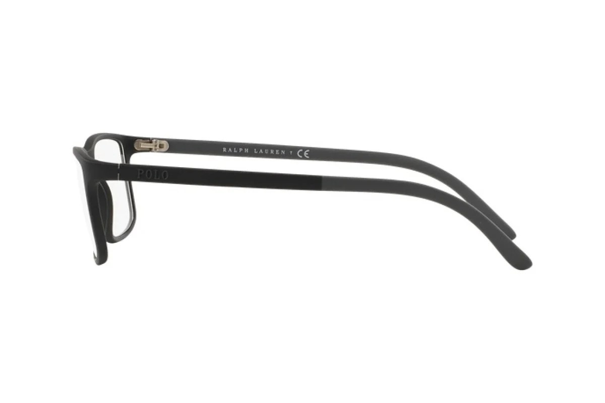 New Polo Ralph Lauren Man Rectangle Eyeglasses PH2126 5534 Matte Black 58mm