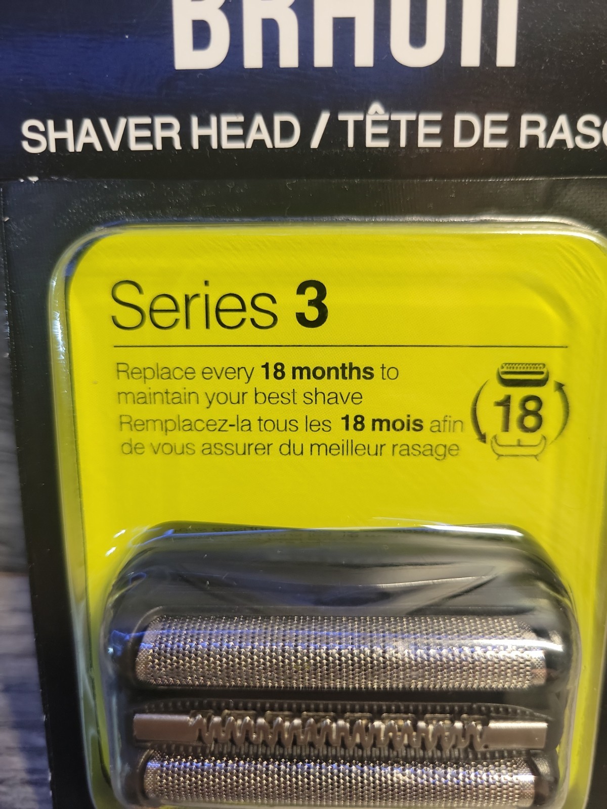Braun Series 3 21B Shaver Head Replacement