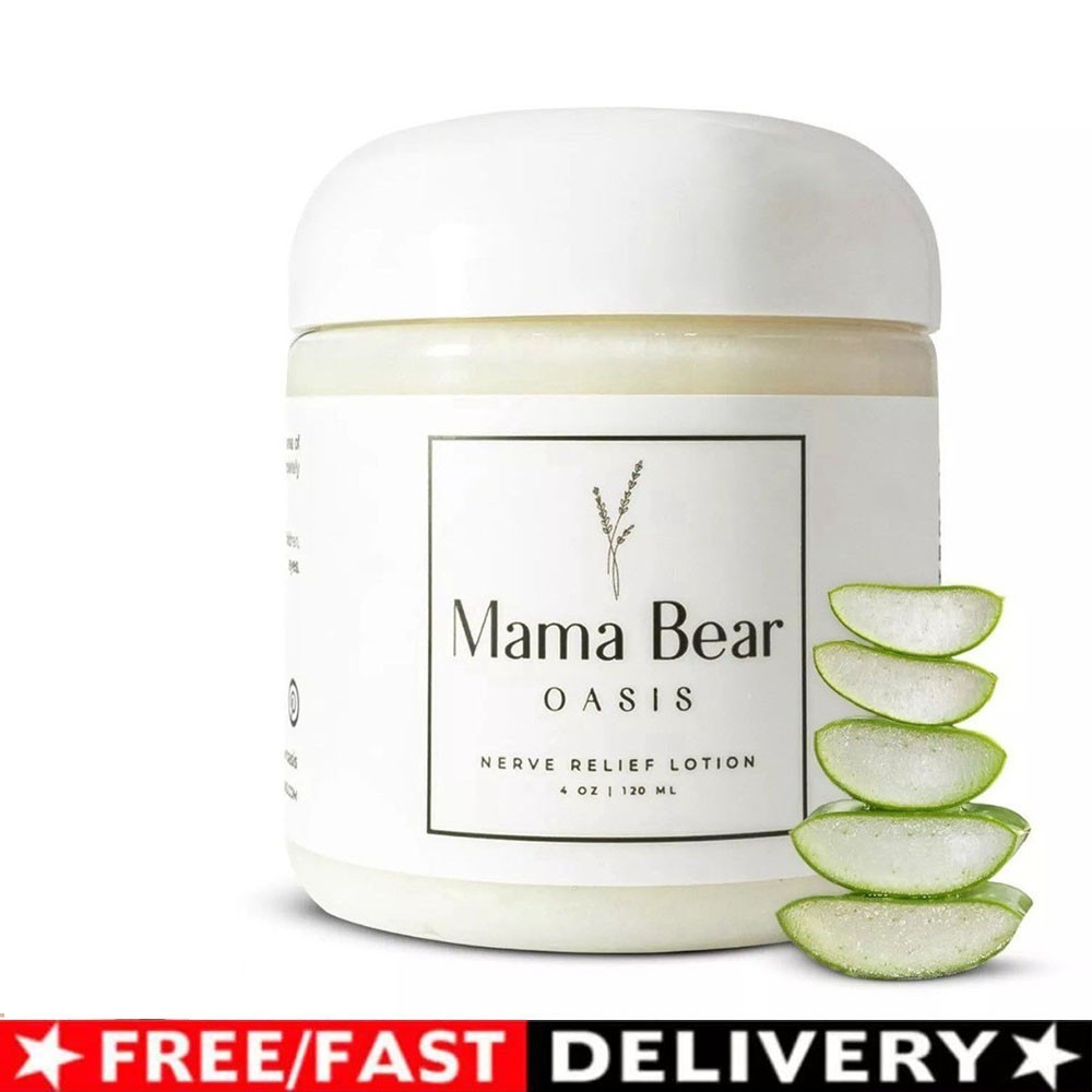 Mama Bear Oasis Lotion – Nerve Relief Cream for Foot, Hands, Legs, Natural care