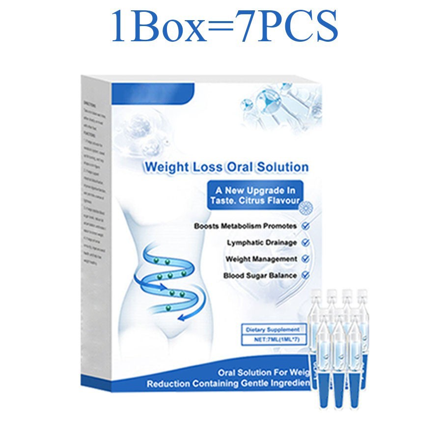 6-in-1 Health Solution Oral Liquid Designed For Weight Loss & Blood Sugar Help