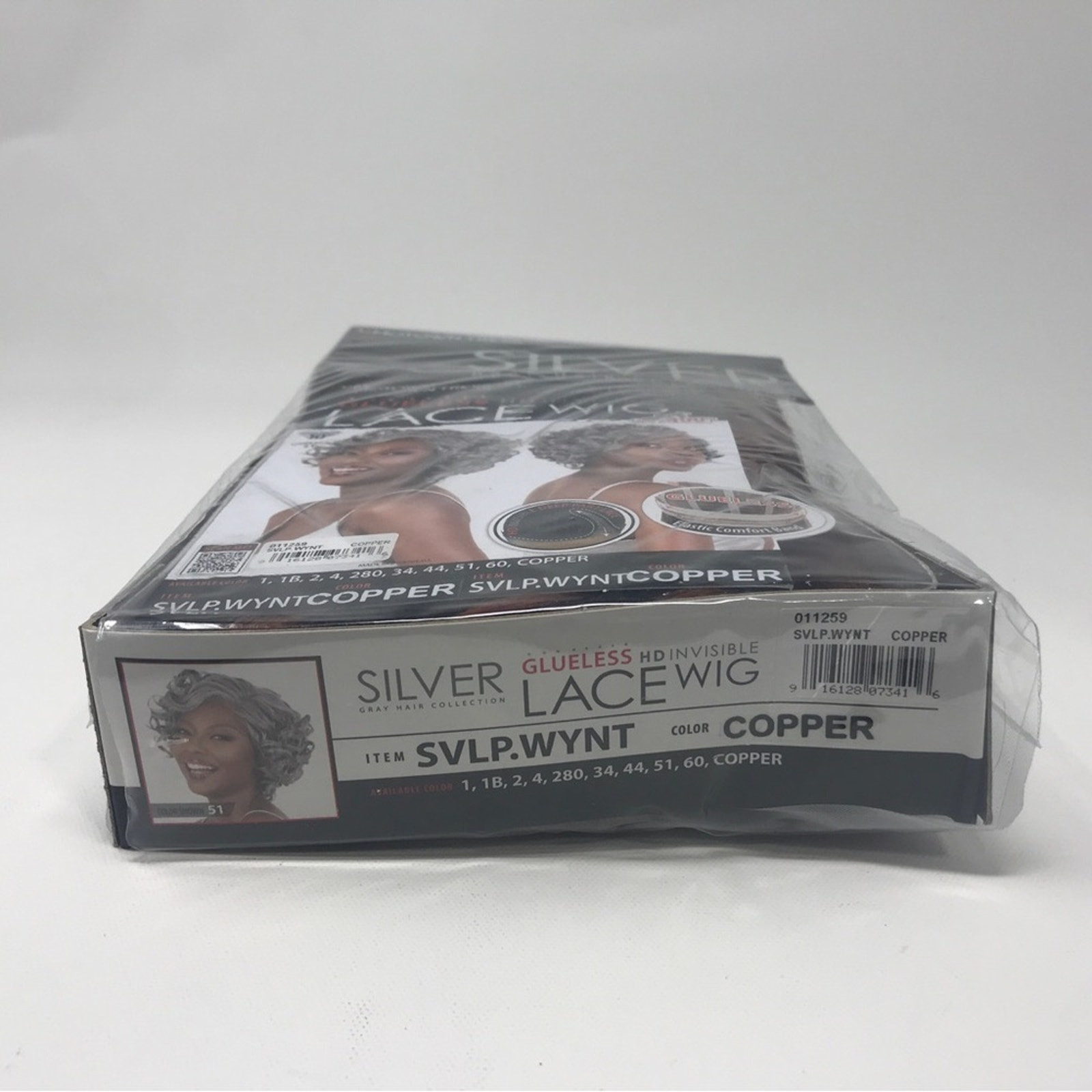 Motown Tress HD Invisible Lace Front Glue less Wig, OS – Copper
