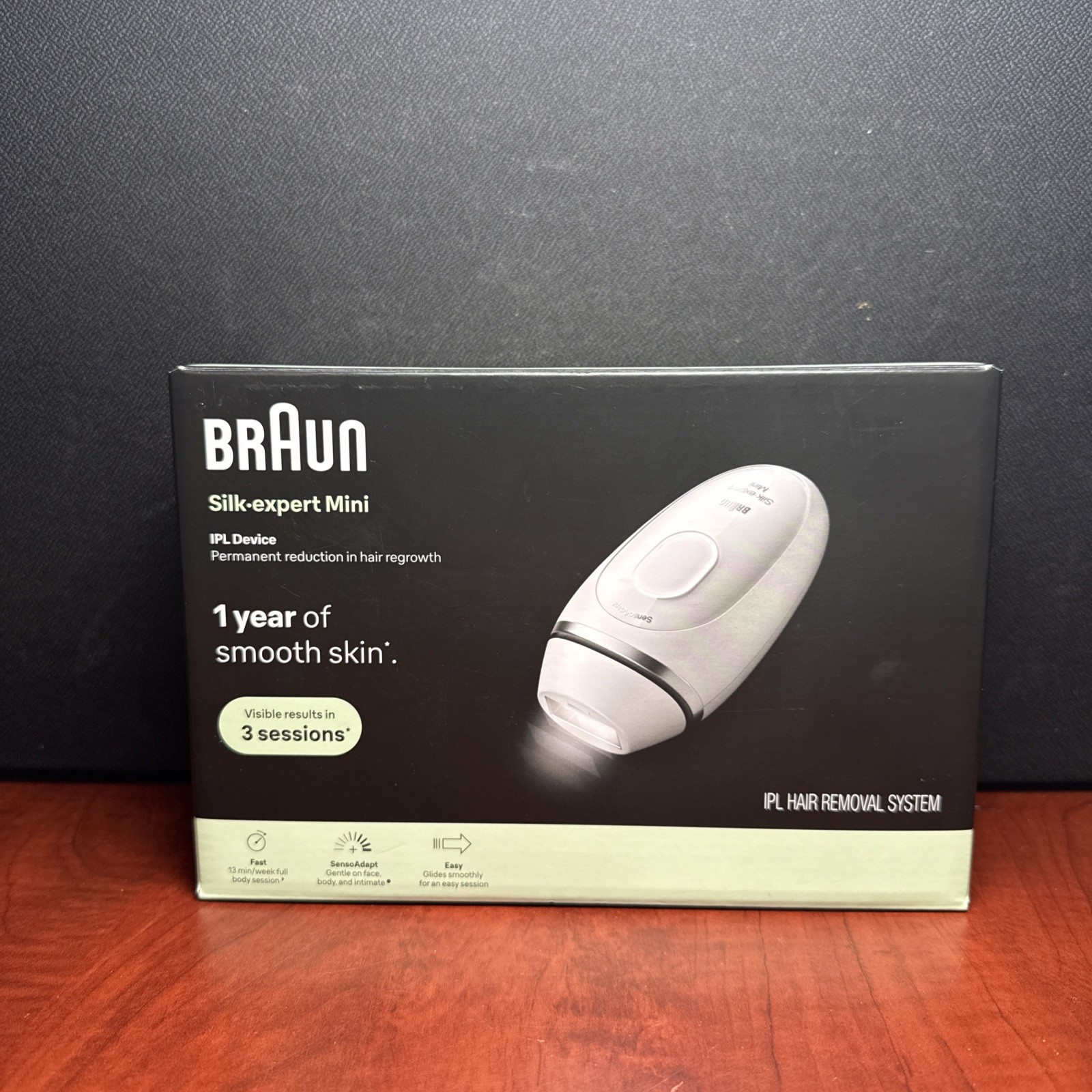 Braun Silk-Expert Mini Home Laser Hair Removal for Women and Men. (3100)