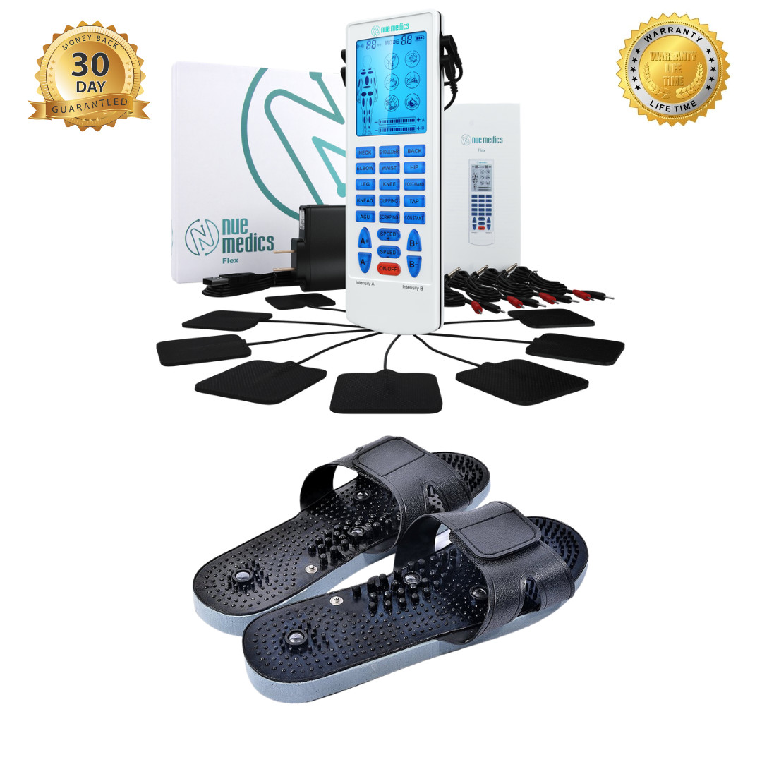 Tens Unit Muscle Stimulator Electro Pulse Massager Full Body Pain Relief Device