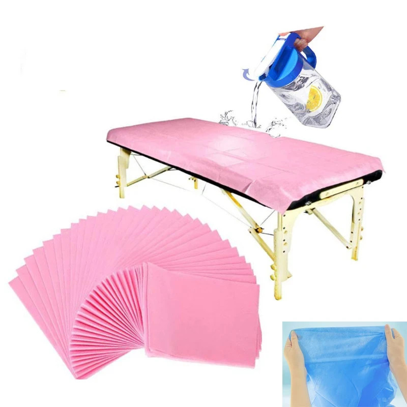 Disposable Non Woven Massage Bed Sheets Spa & Beauty Salon Hotel,Travel 10 Sheet