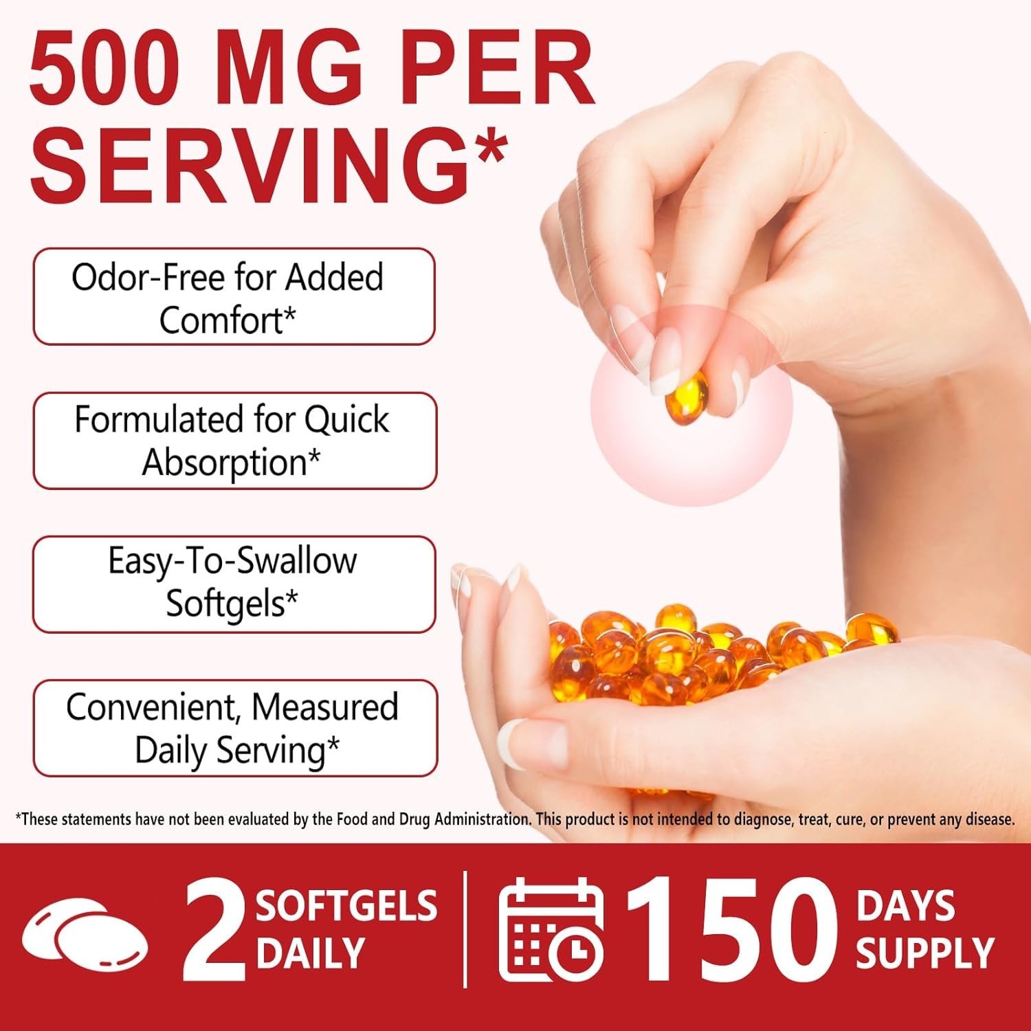 Suplemento cardiovascular de reserva de extracto de ajo envejecido, 300 cápsulas