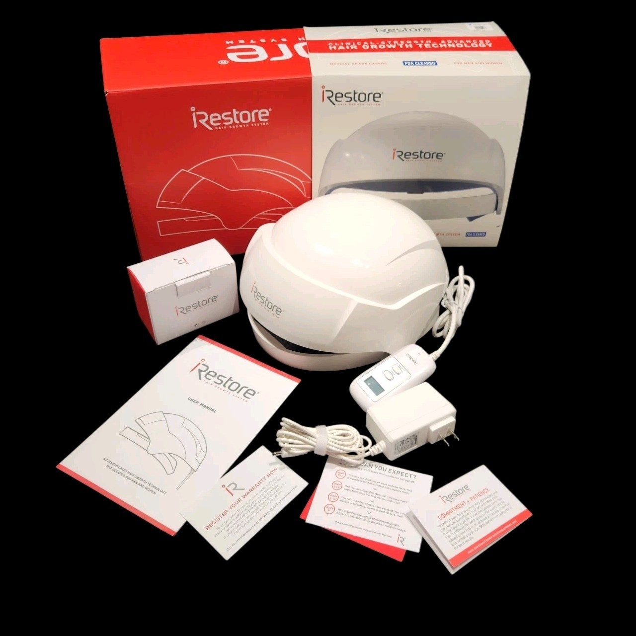 iRESTORE Essential ID-500 Laser Hair Growth Helmet Medical Grade Balding Therapy