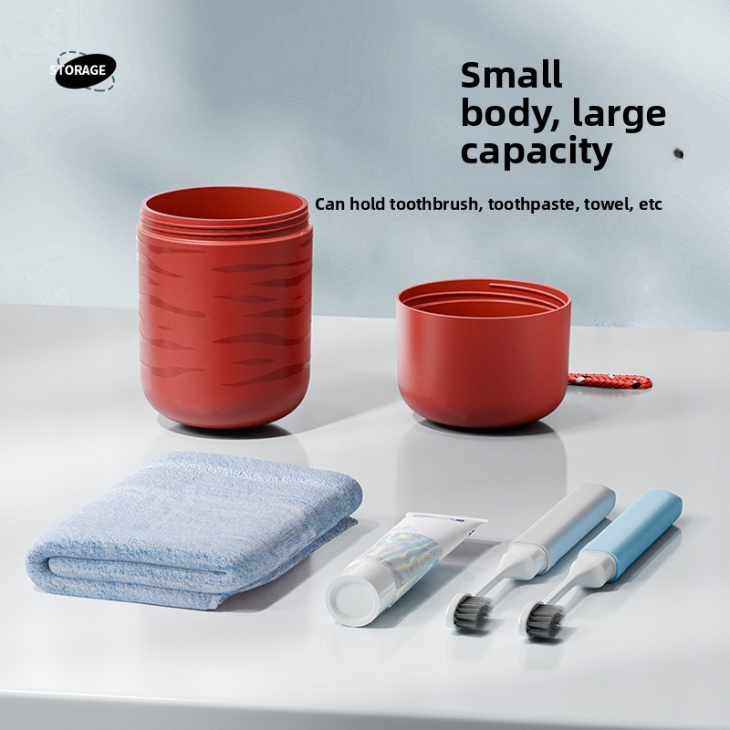 Portable Travel Toothbrush Set 3pcs with Toothpaste & Rinse Cup