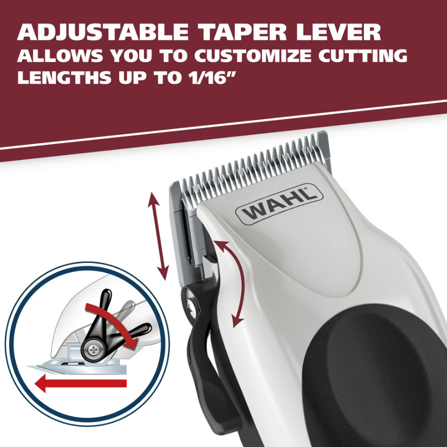 Wahl Color Pro Plus Haircut Kit, Power-Drive , Corded – 79752T , Hair Clippers