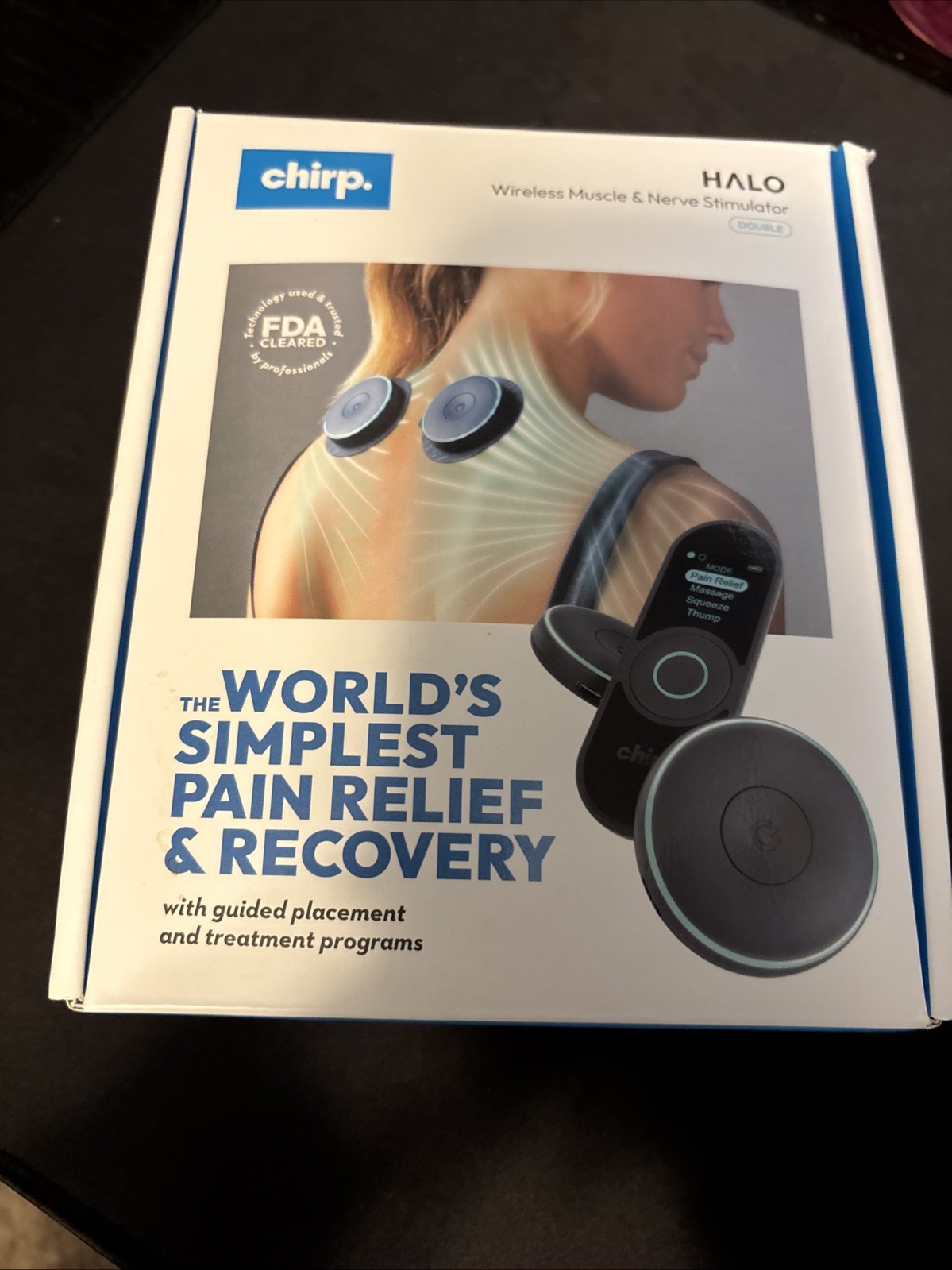 Chirp Halo Double Wireless Muscle & Nerve Stimulator (basically brand new)
