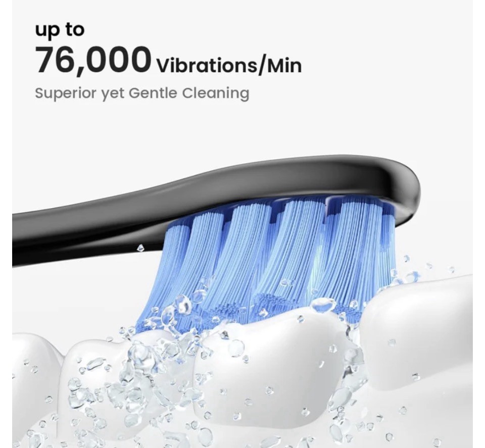 Oclean Spark Sonic Electric Toothbrush 🪥🦷 5 Modes & 6 Brush Heads, Coral
