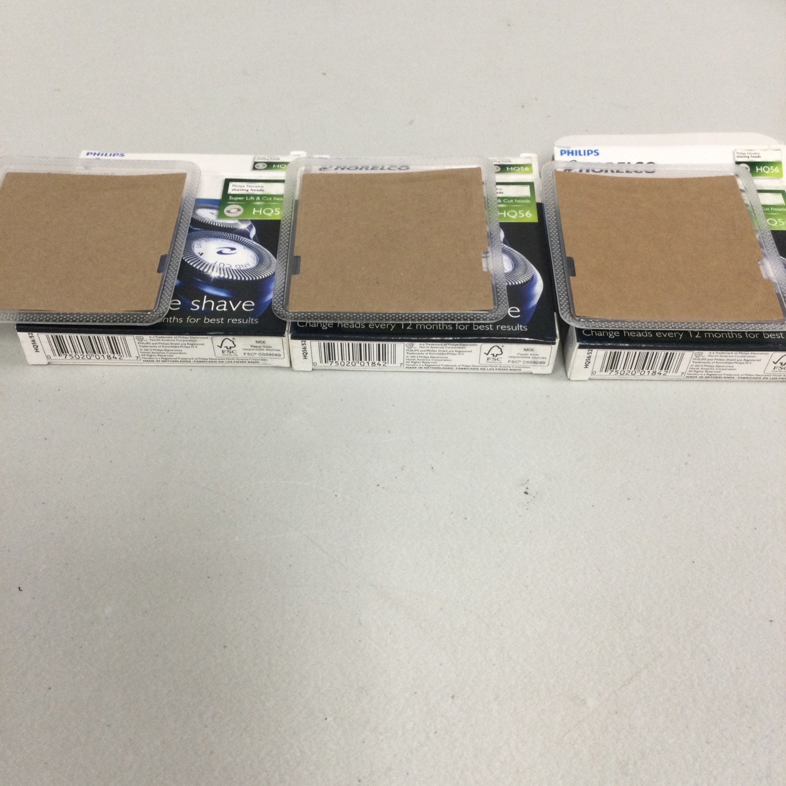 3 Pack PHILIPS NORELCO HQ 56/52 (Read)