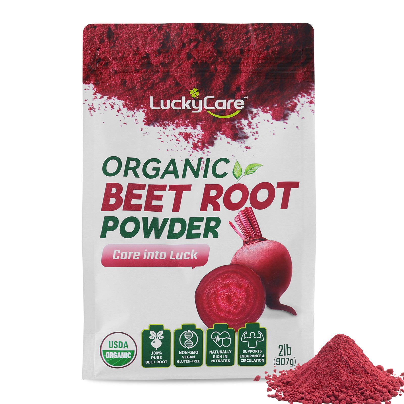 2 LB Organic Beet Root Powder Raw Non GMO Pure Beta Vulgaris Nitric Oxide Booste