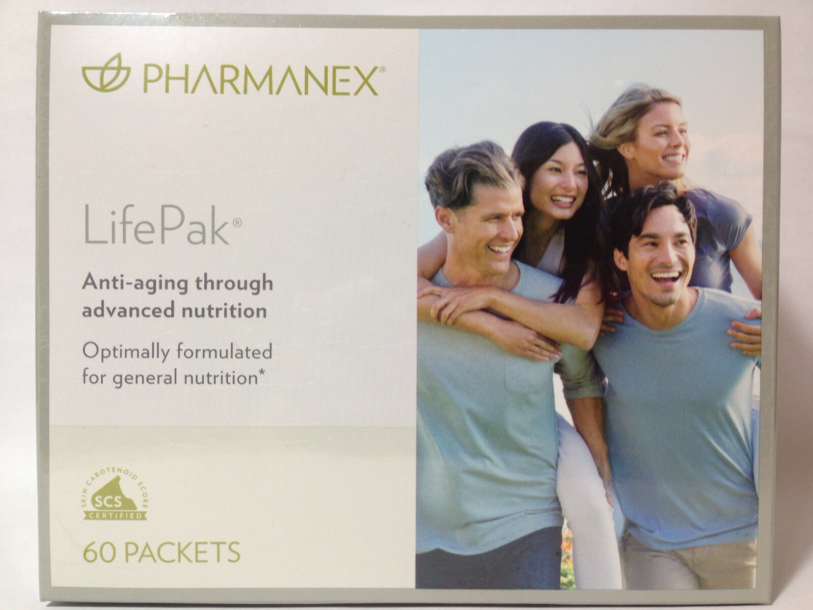 Nu Skin Pharmanex Lifepak Anti Aging Formula, 60 packets Exp 01/2026