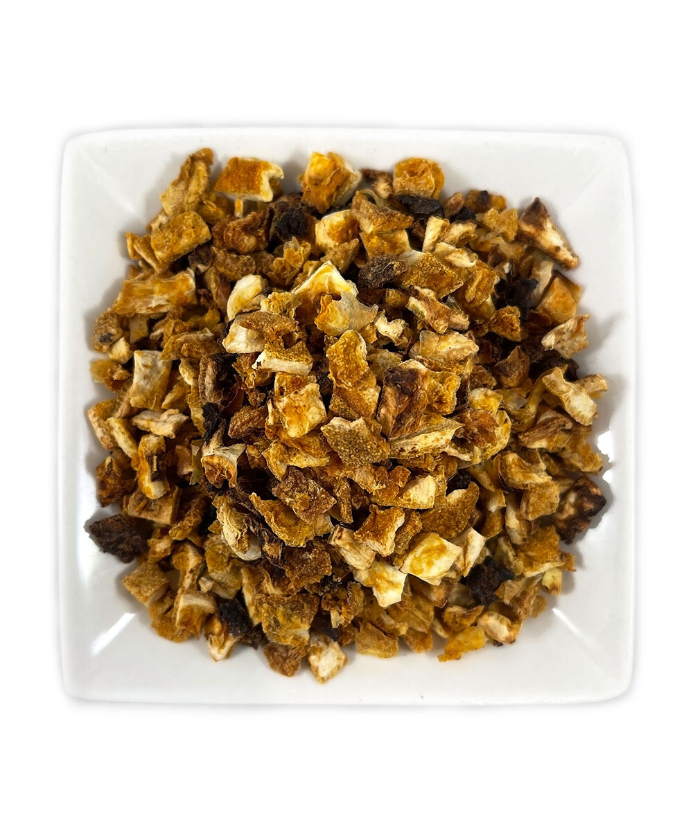 Organic Orange Peel (Citrus sinensis) – Large Cut Sweet Orange Dried #1 Rated A+
