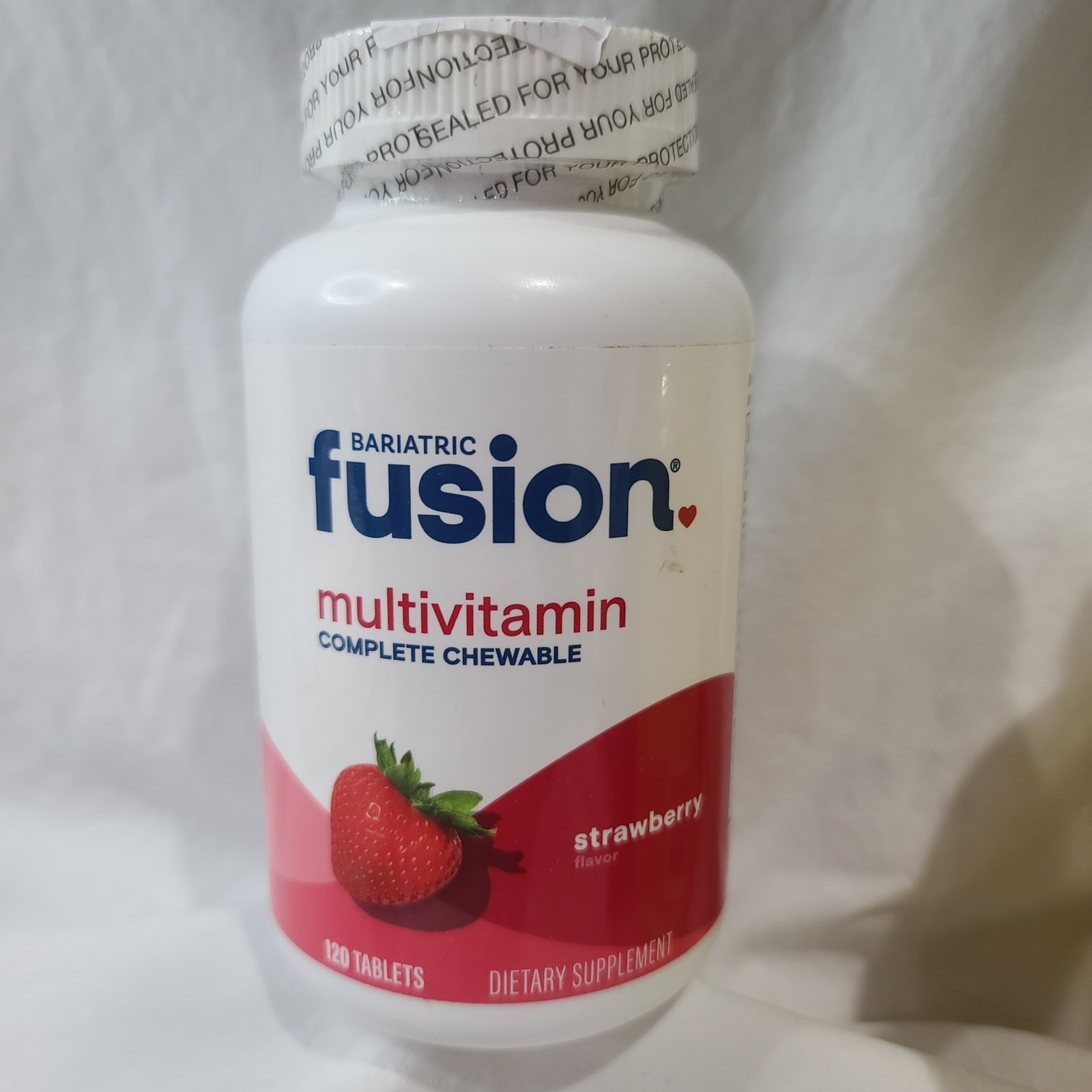 Bariatric Fusion Strawberry Multivitamin 120 Chews