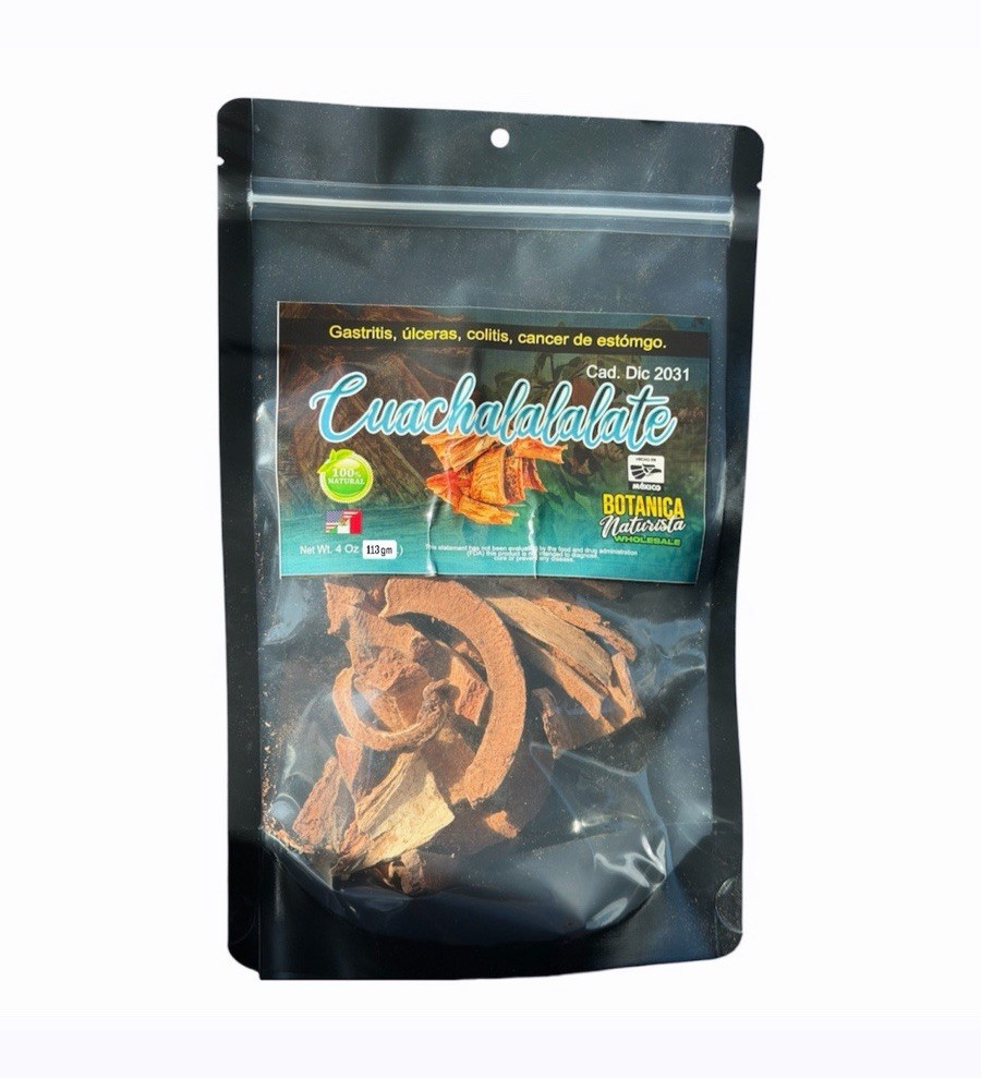 Botanica Naturista Cuachalalate Whole Herb 4 oz 100% Natural Exp Dec 2031