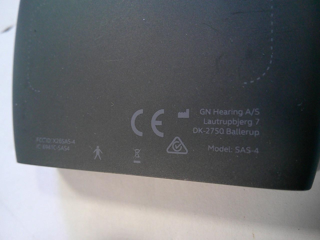 GN Hearing DK-2750 SAS-4 ReSound TV Streamer+ with USB-C Cable