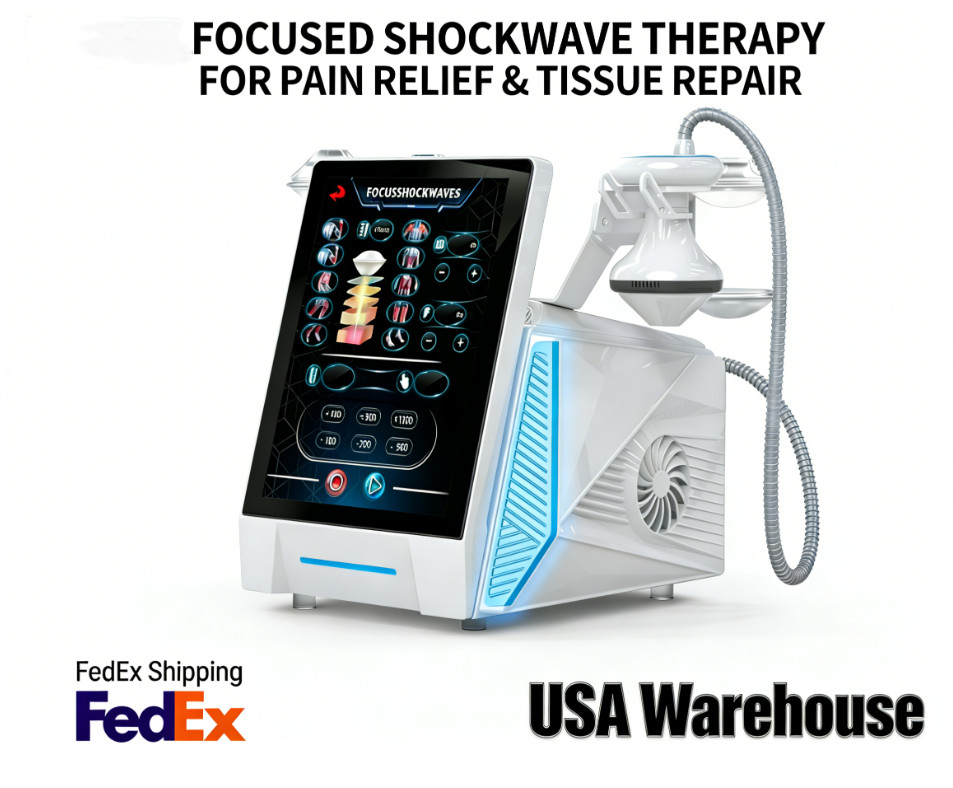 Focused FSWT Focus Shockwave therapy Relax Massage ESWT Shockwave Therapy Device