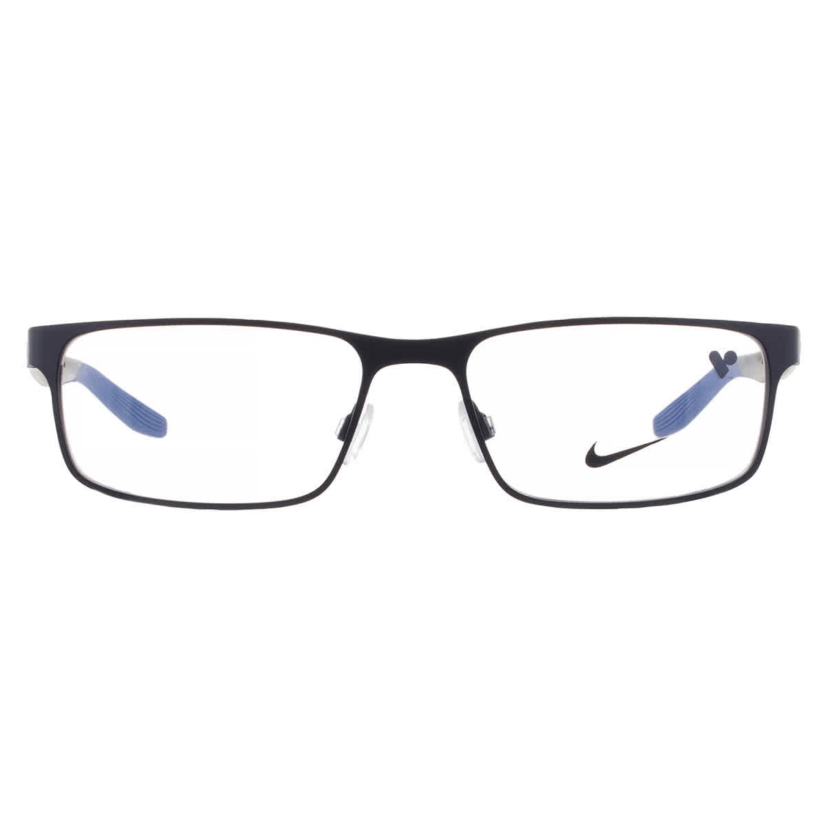 Nike Demo Rectangular Men’s Eyeglasses NIKE 8131 N 008 55 NIKE 8131 N 008 55