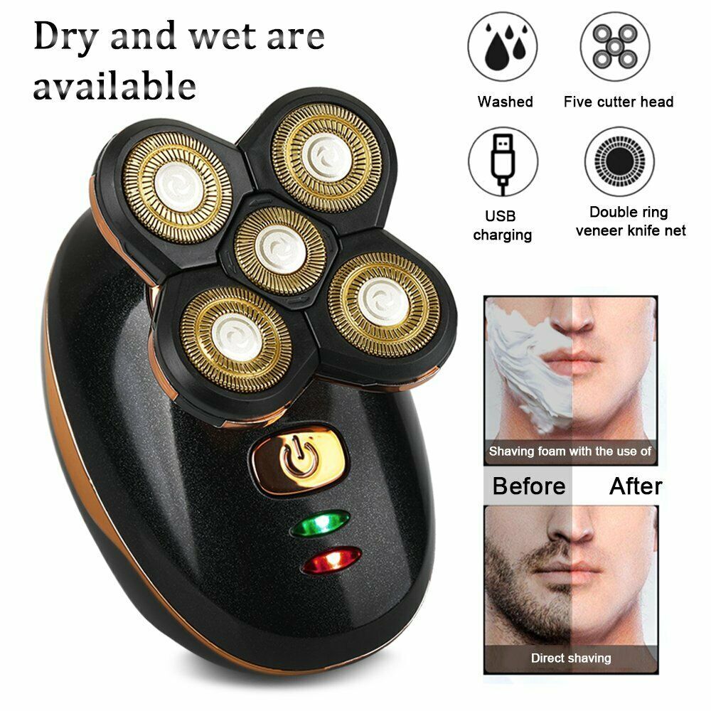 Best Bald Head Hair Remover Shavers Razor Smooth Skull Cord Cordless Wet Dry New