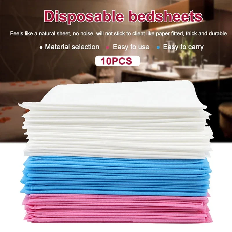 Disposable Non Woven Massage Bed Sheets Spa & Beauty Salon Hotel,Travel 10 Sheet