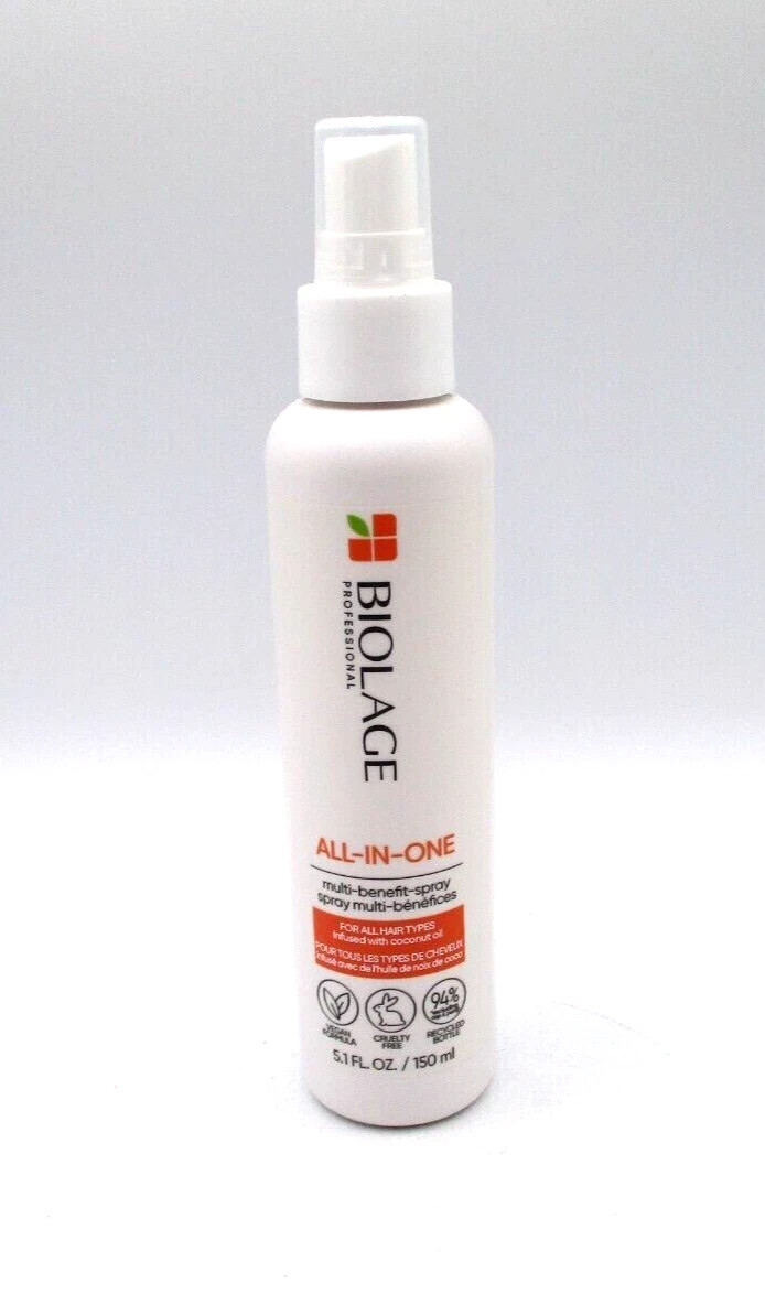 Biolage All in One Coconut Infusion Multi Benefit Treatment Spray ~ 5.1 oz ~