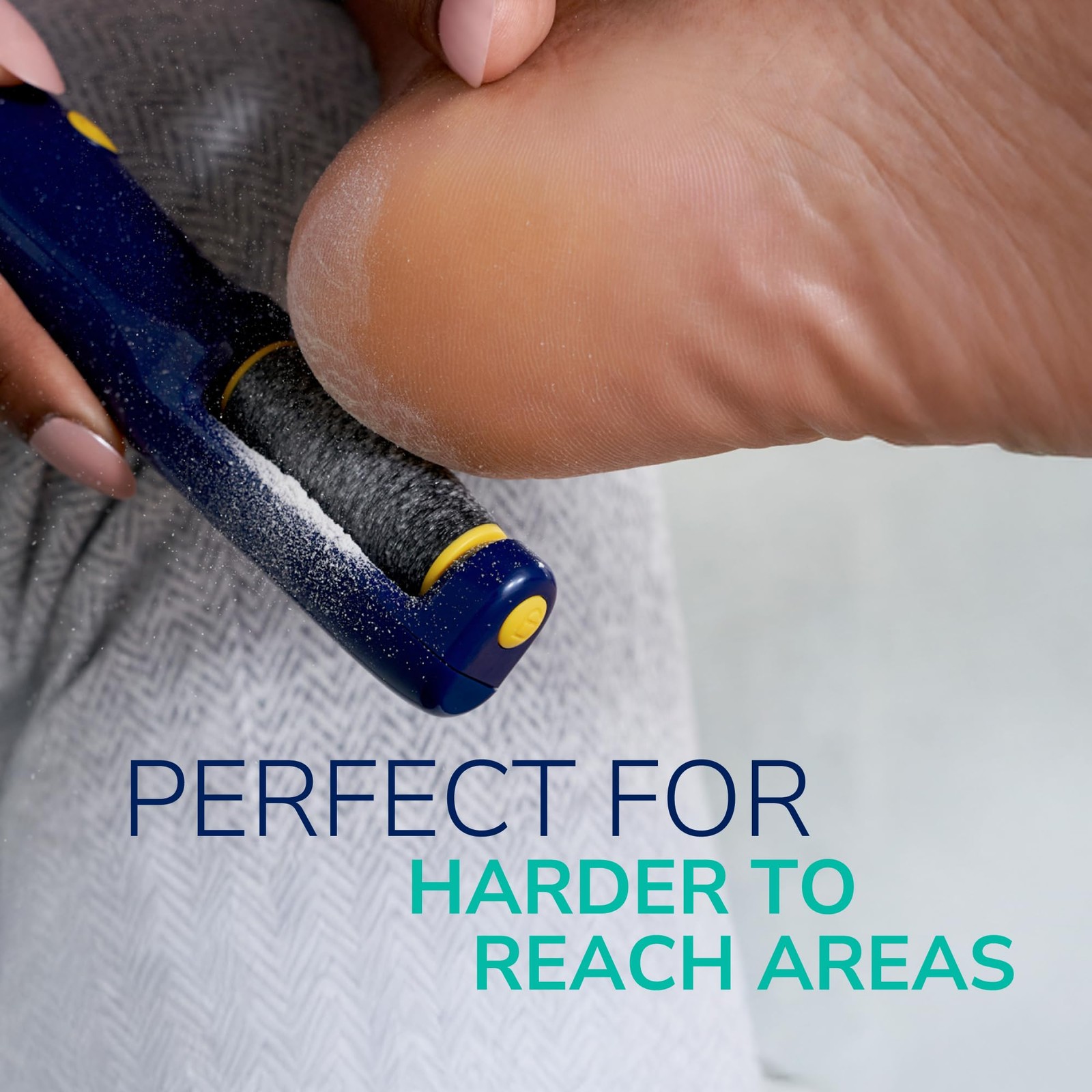 Dr. Scholl’s Callus Remover Electronic Foot File, Electric Hard Skin Removal for