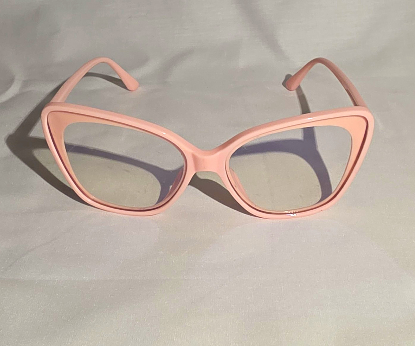 rue21 Pink Cat Eye Full Rim Plastic Eyeglasses Frames Unisex Adults Pre-Owned