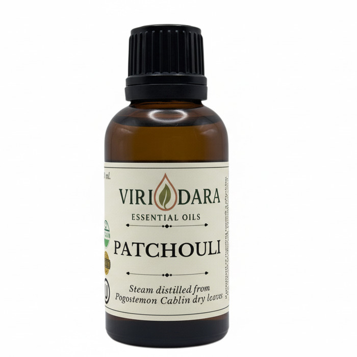 Organic Patchouli Essential Oil – 100% Pure & Natural – Free Shipping