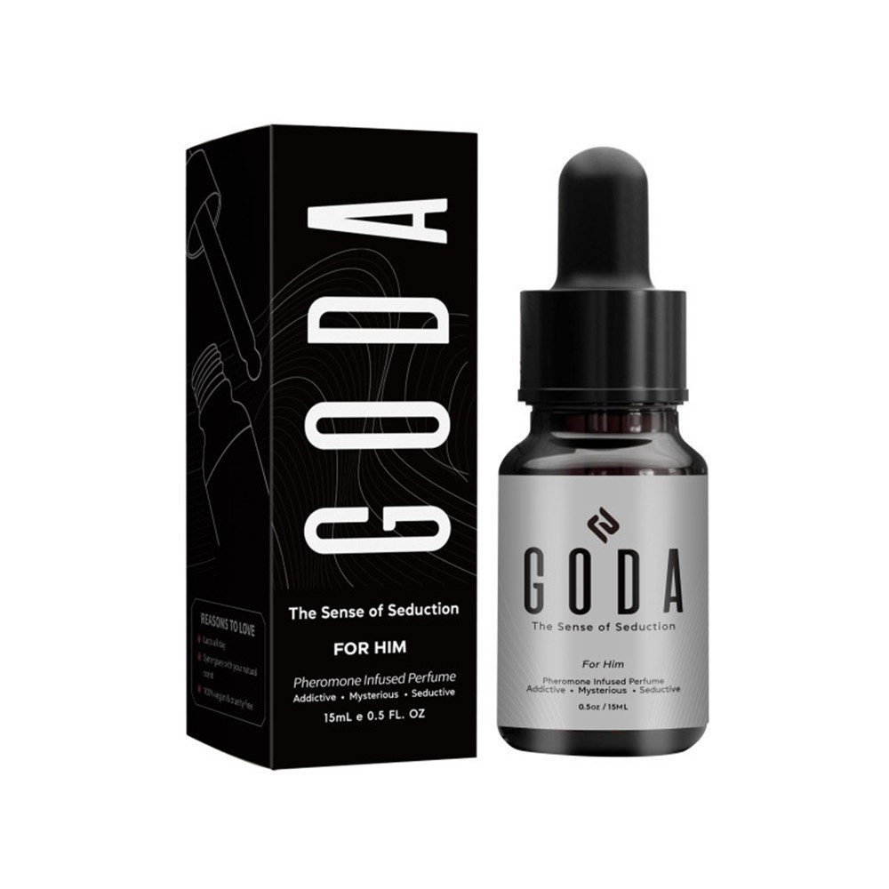 2x GODA For Him Pheromones Cologne for Men Infused with Real Pheromones 0.5oz