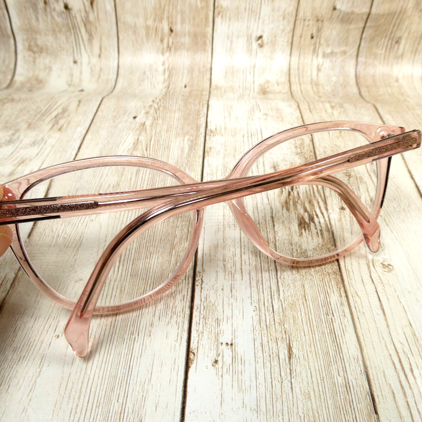 Zenni Pink Round Eyeglasses FRAMES ONLY w/Case – 662819 51-16-136